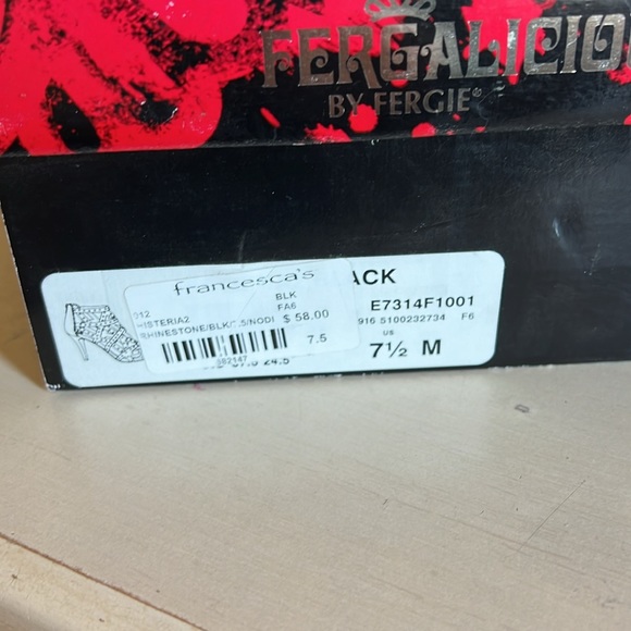 Fergalicious by Fergie Black Diamond Heels - Picture 4 of 7